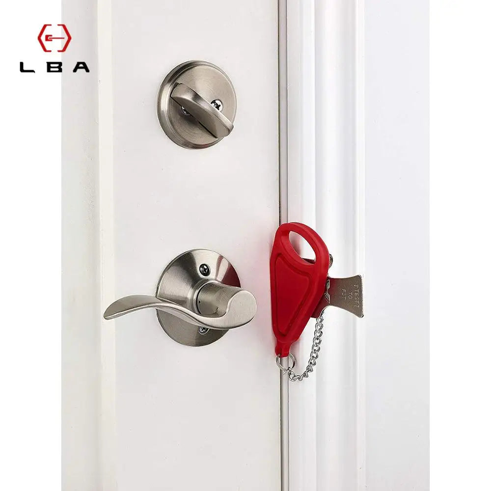 Self-Defense Door Stop Travel Portable Hotel Door Lock