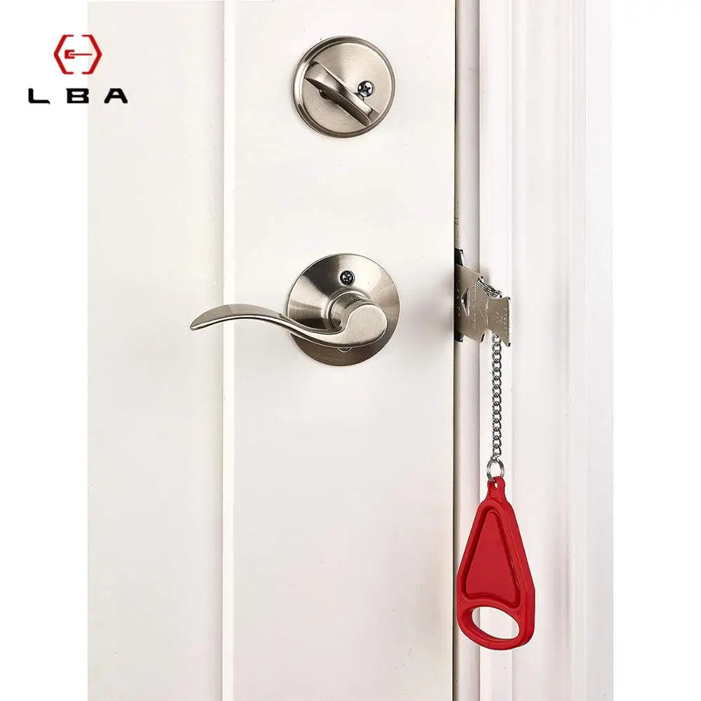 Self-Defense Door Stop Travel Portable Hotel Door Lock