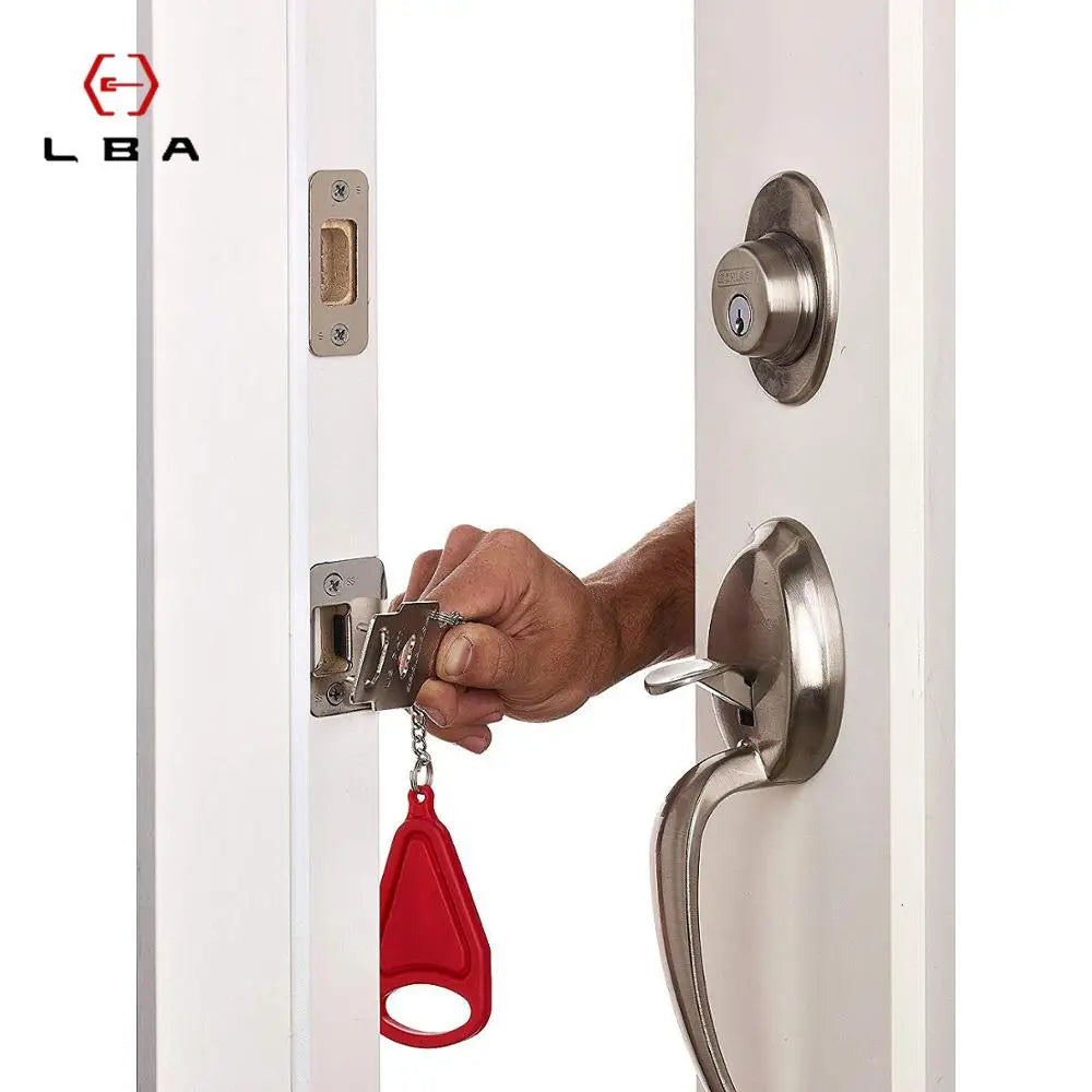 Self-Defense Door Stop Travel Portable Hotel Door Lock