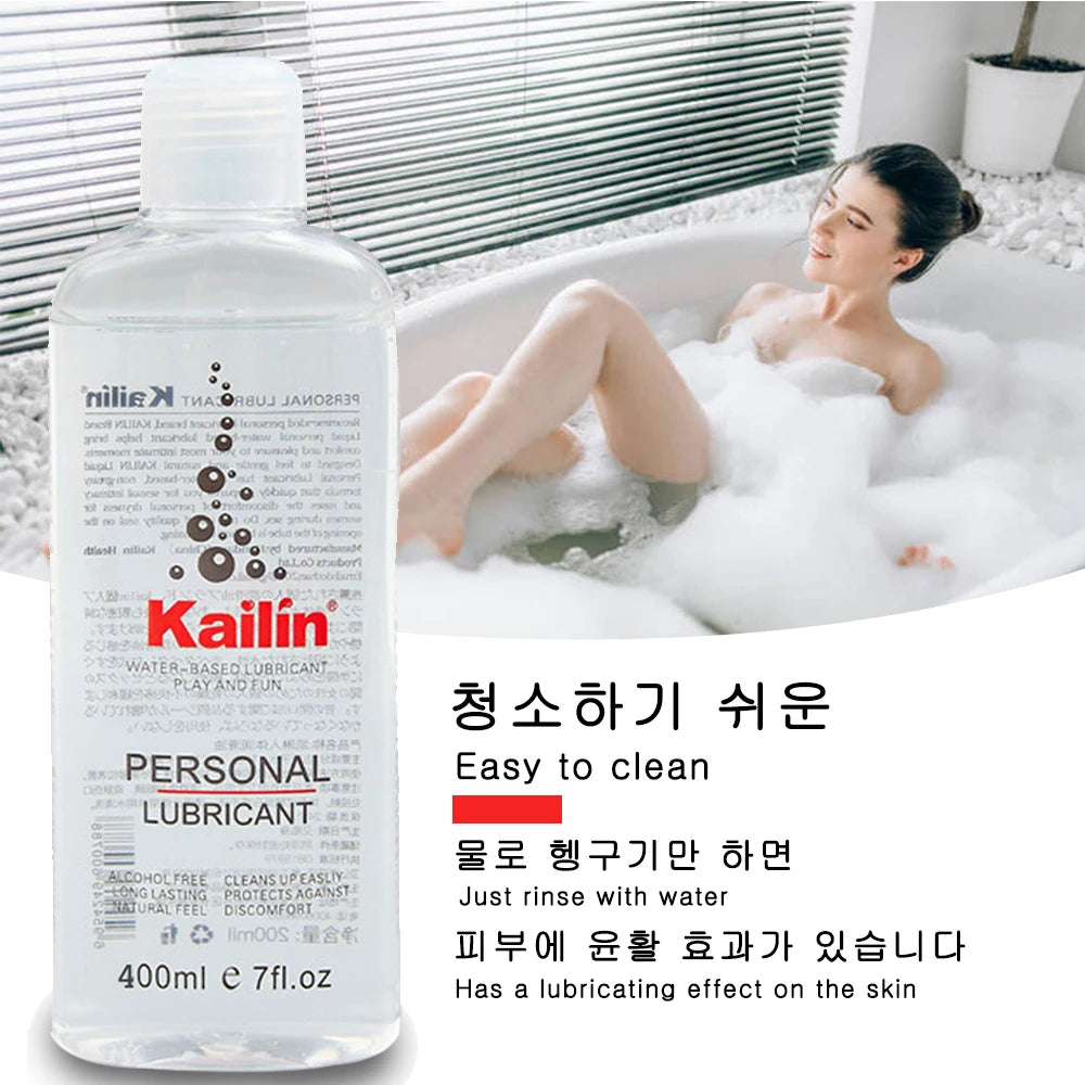 Pure Natural Water Soluble Lubricant Gel
