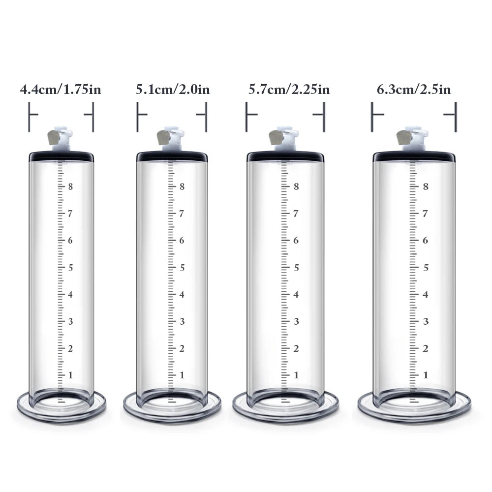 Electric Acrylic Penis Pump Vacuum Training Extender