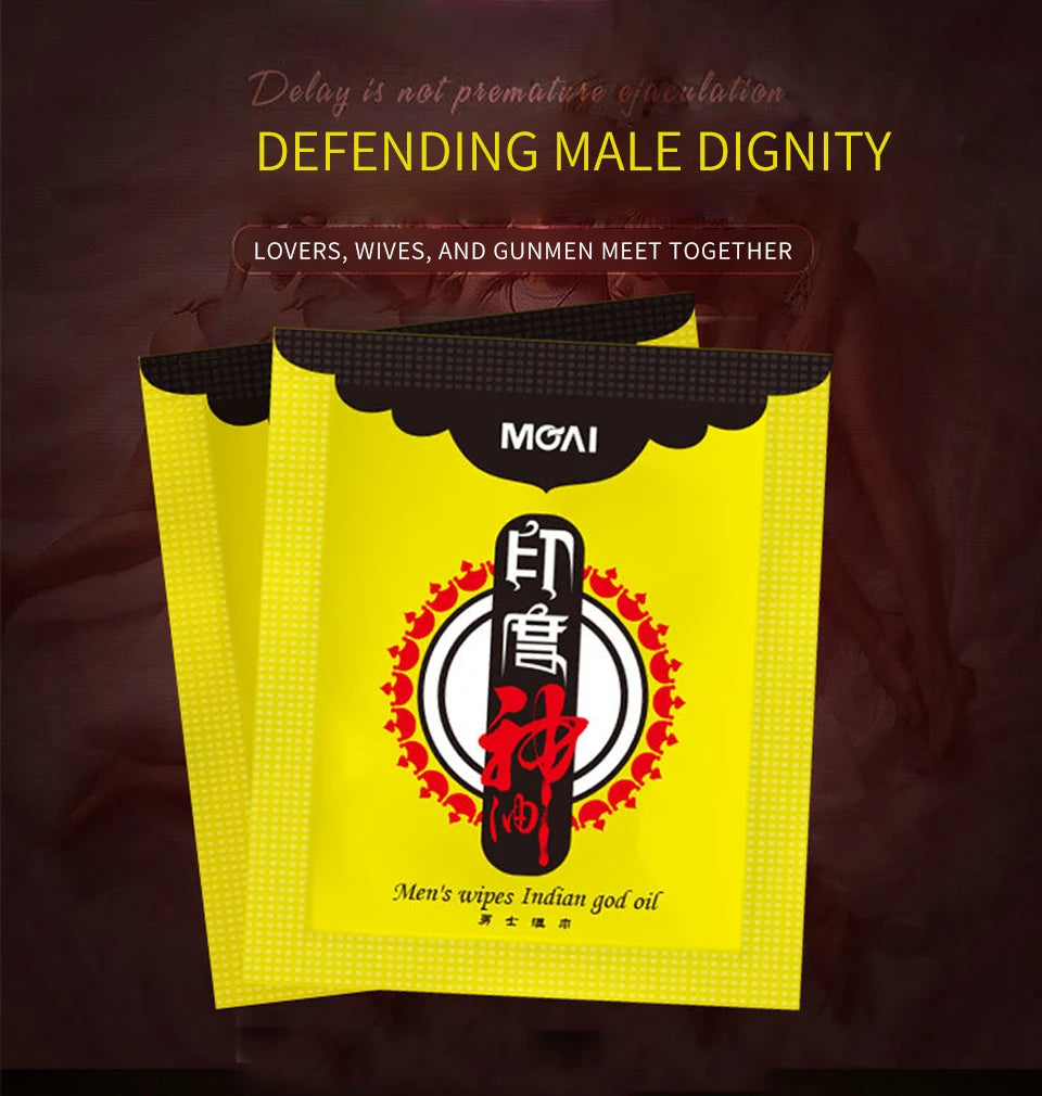 Male Delay Wipes Enhancer Pleasure for Men Lasting Sex 30pcs
