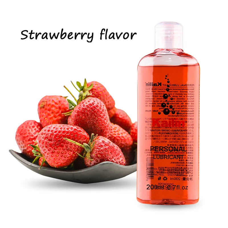 Fruit Flavoured Water-based Lubricant 200ml