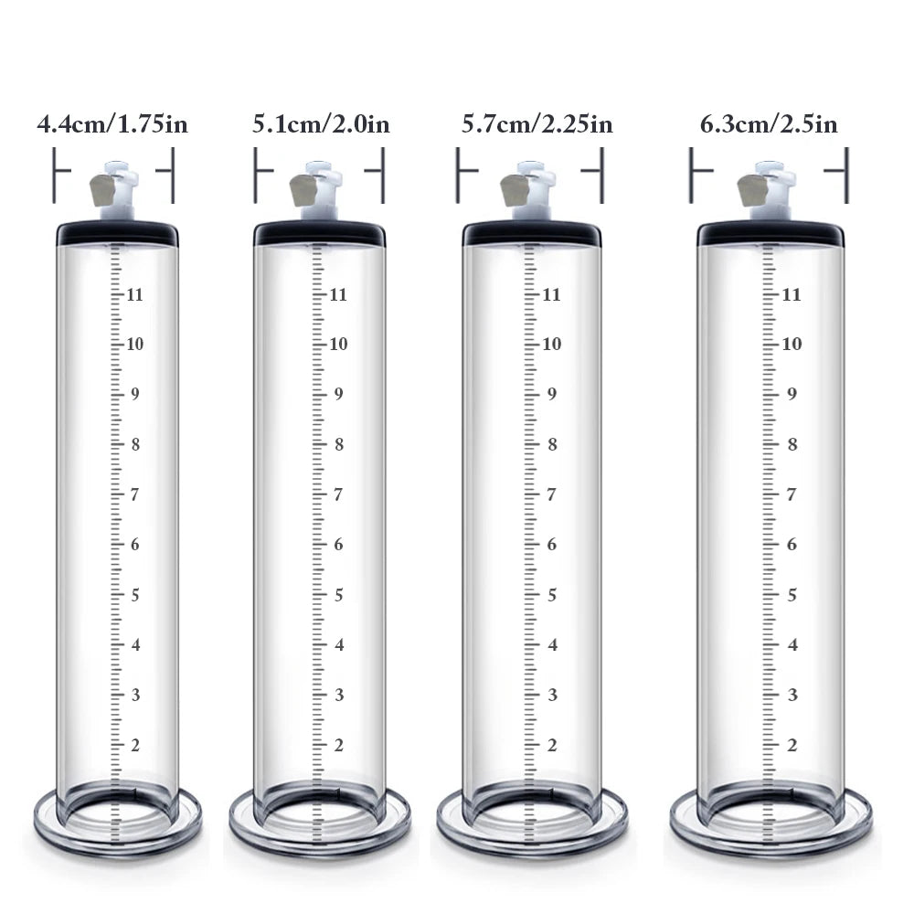 Electric Acrylic Penis Pump Vacuum Training Extender