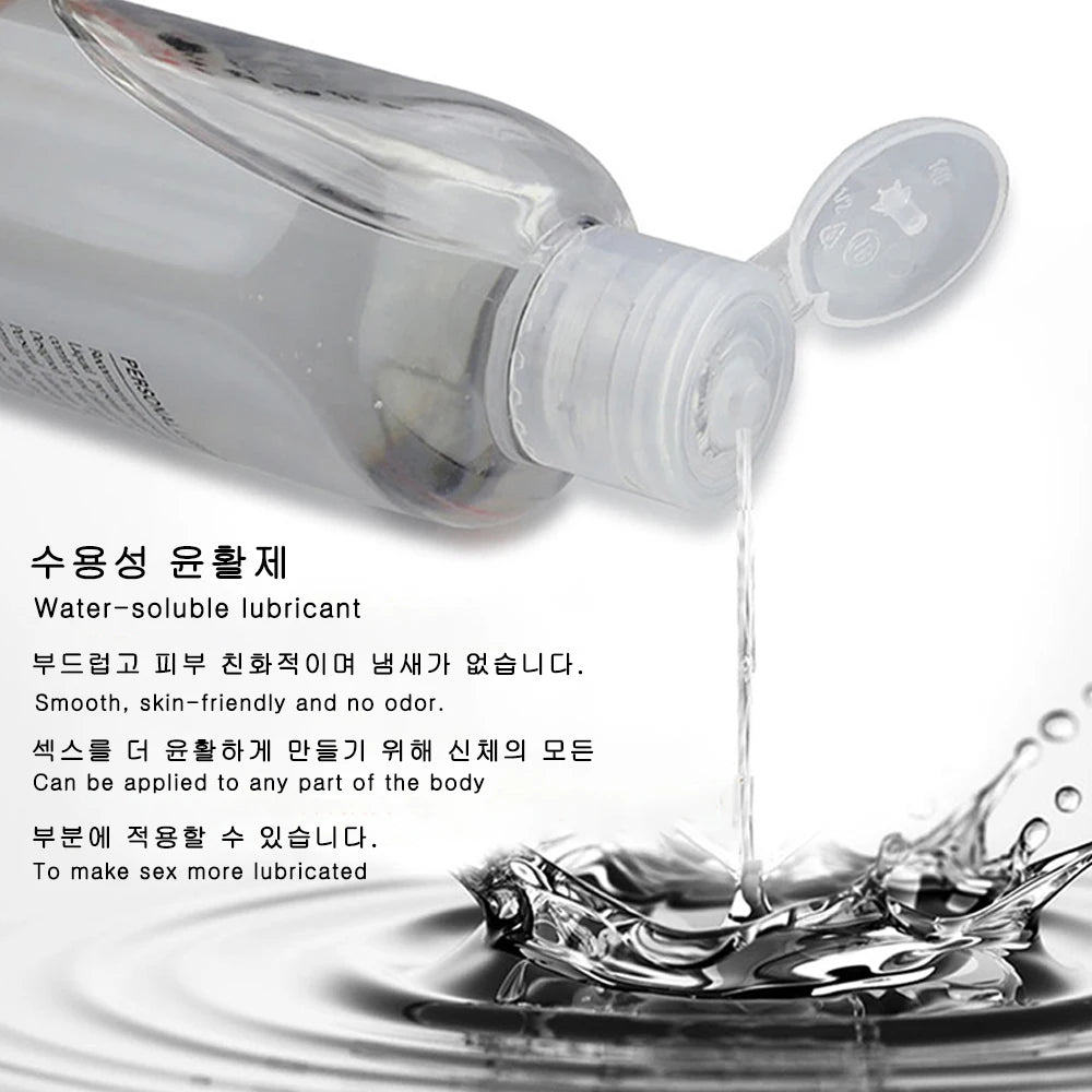 Pure Natural Water Soluble Lubricant Gel