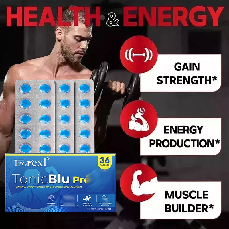 Natural Oyster & Ginseng Male Enhancing Supplement Support Energy & Stamina