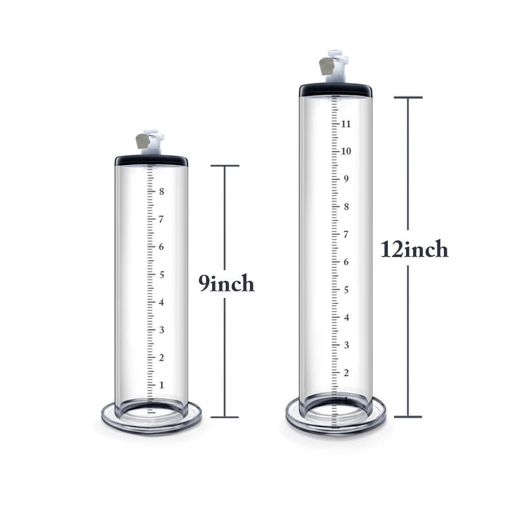 Electric Acrylic Penis Pump Vacuum Training Extender