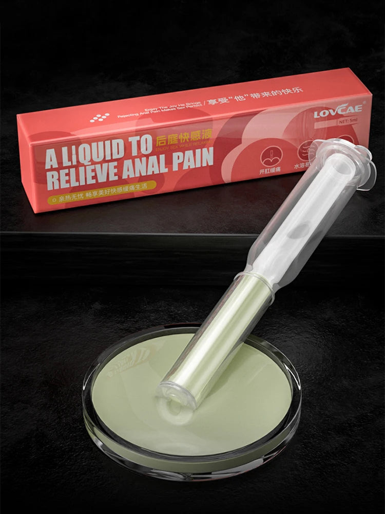 Portable Anal Relief Lubricant
