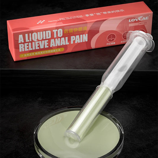 Portable Anal Relief Lubricant