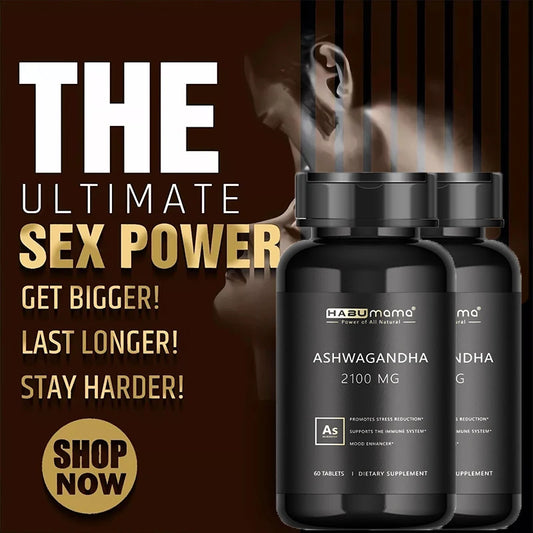 Original Ashwagandha Tablet Pen-is Enlargement Energy Supplement with Anti-oxidation Men