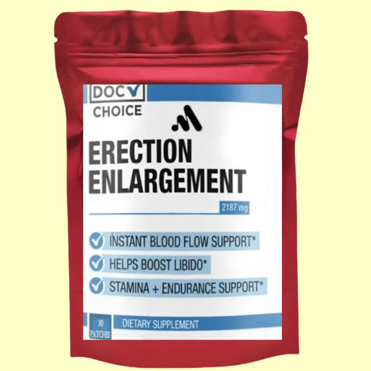 Performance Enlargement Transdermal Patches for Men