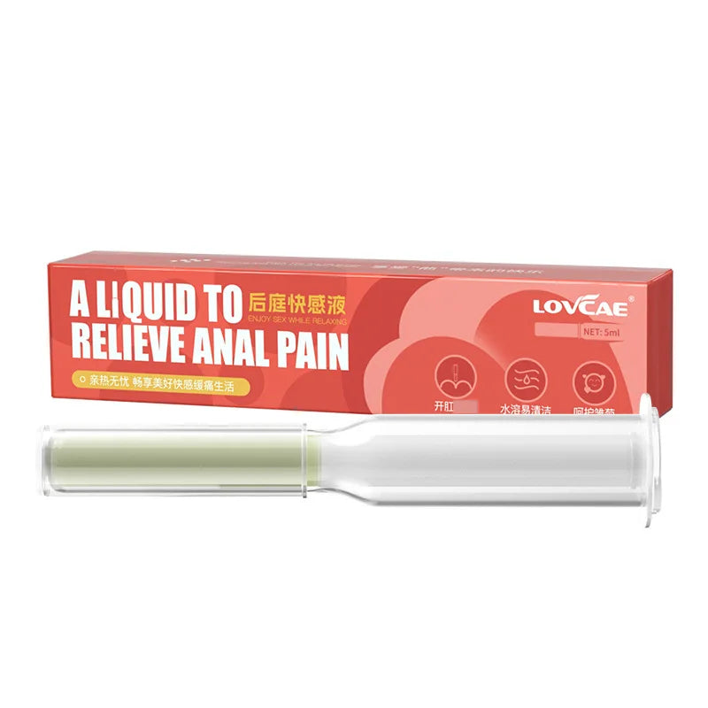 Portable Anal Relief Lubricant