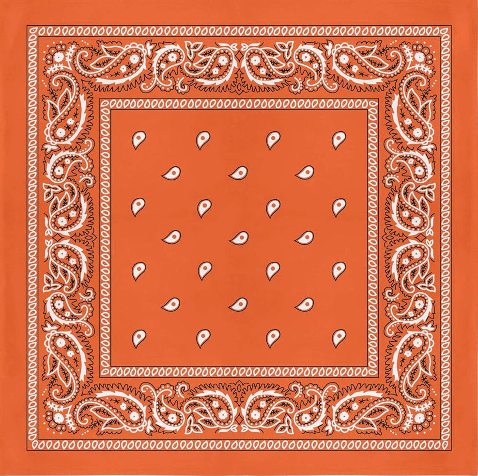 Cotton Paisley Bandanas Double Sided (3 Count)