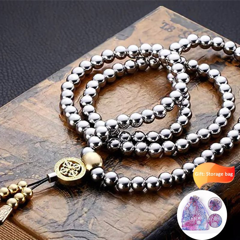 Tactical 8MM Self Defense Buddha Beads