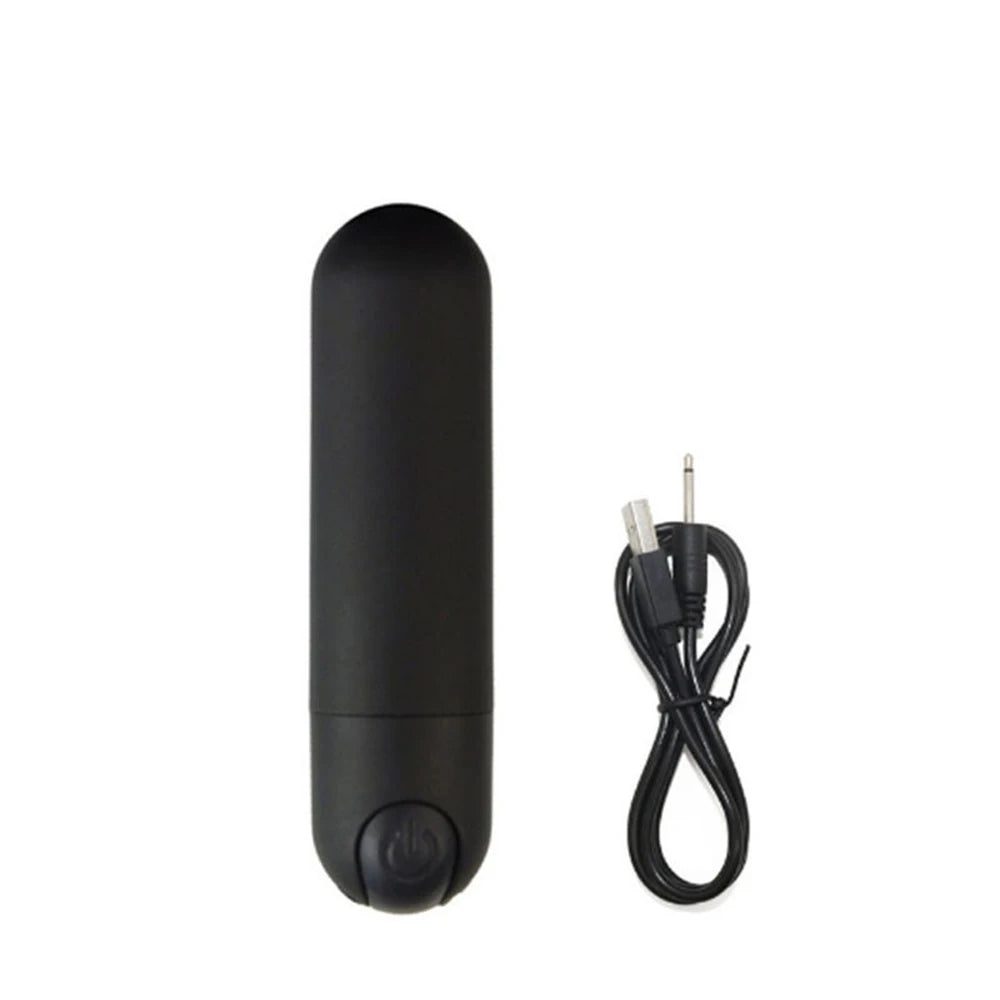 USB Charge Powerful Bullet Vibrator Clitoral Stimulator