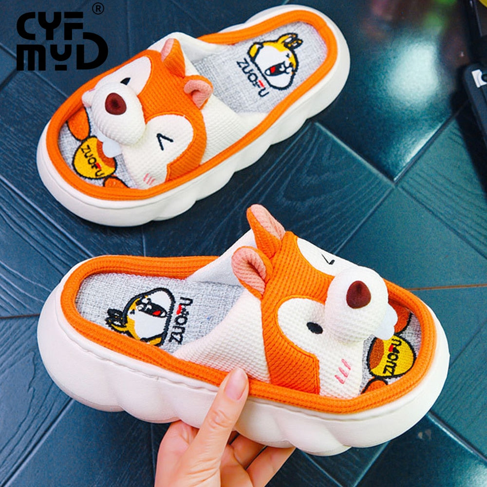 Cartoon Animal Home Slippers