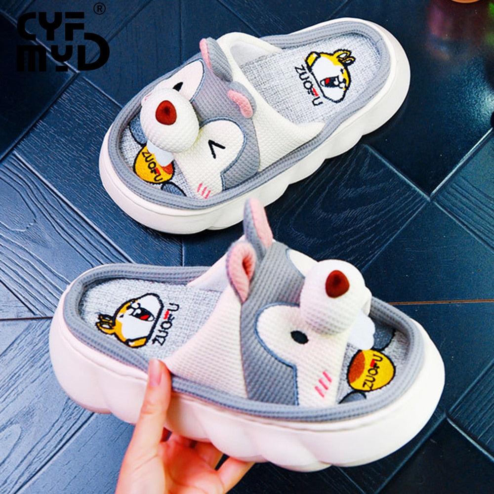 Cartoon Animal Home Slippers