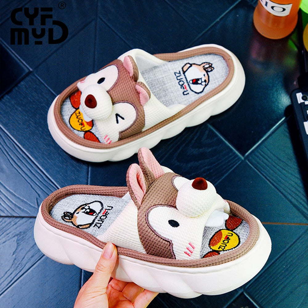 Cartoon Animal Home Slippers