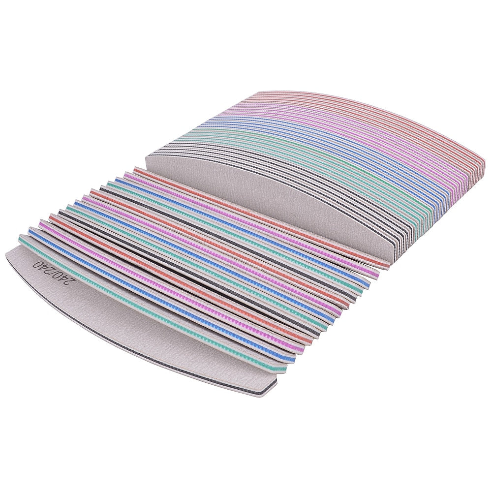 3/5/10pcs/Lot 100/180 Professional Nail Files