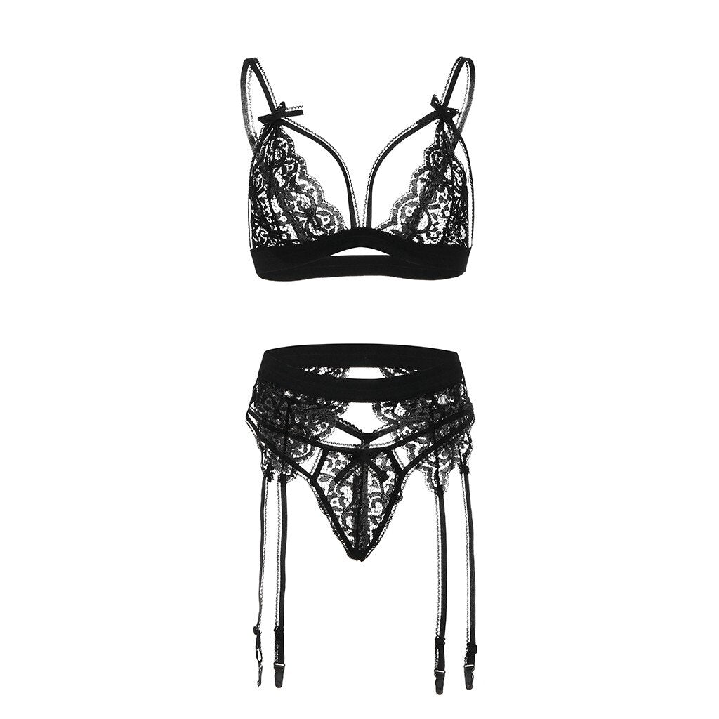 Sexy Lace Bralet Set