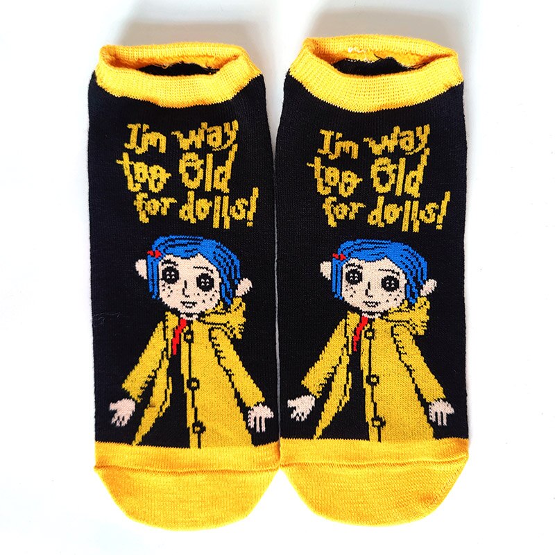 Funny Ankle Cartoon Socks