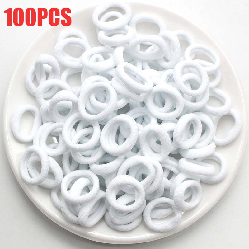 50/100Pcs High Elastic Hair Bands