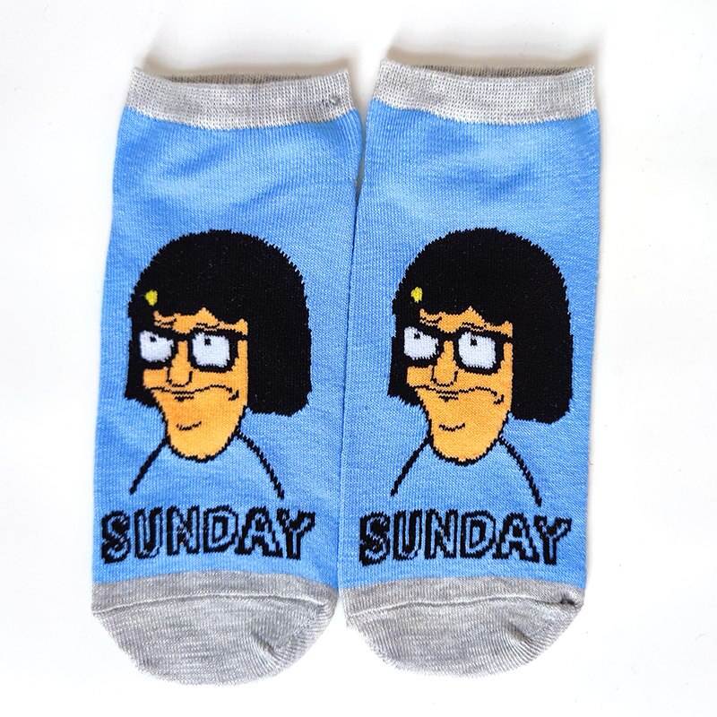 Funny Ankle Cartoon Socks