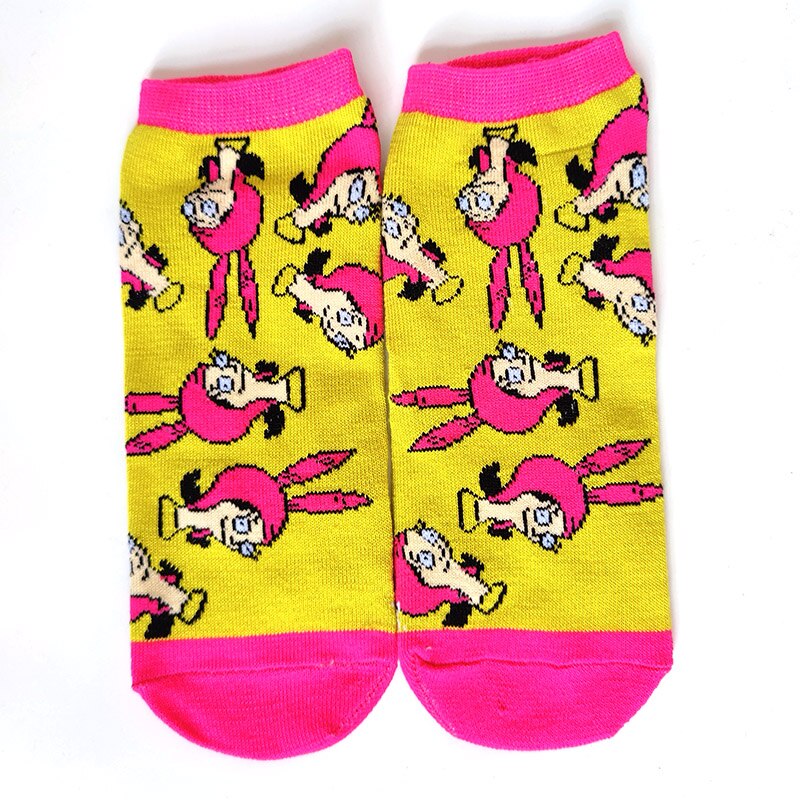 Funny Ankle Cartoon Socks