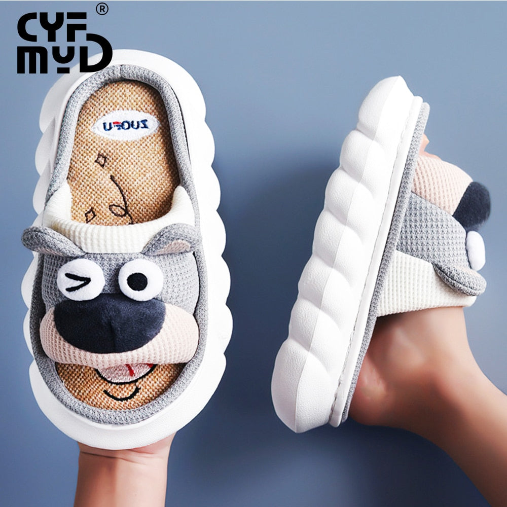 Cartoon Animal Home Slippers