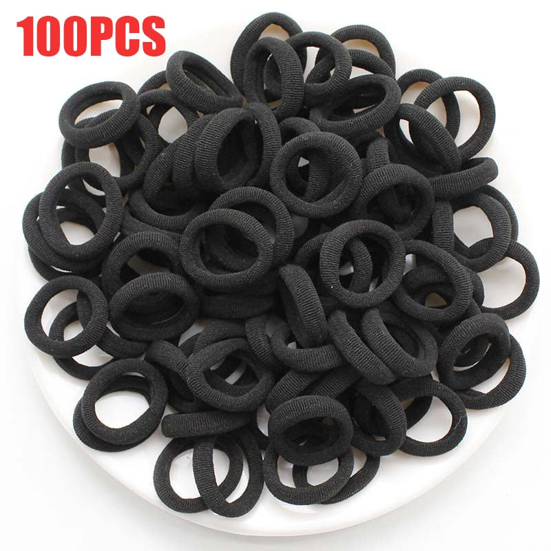 50/100Pcs High Elastic Hair Bands