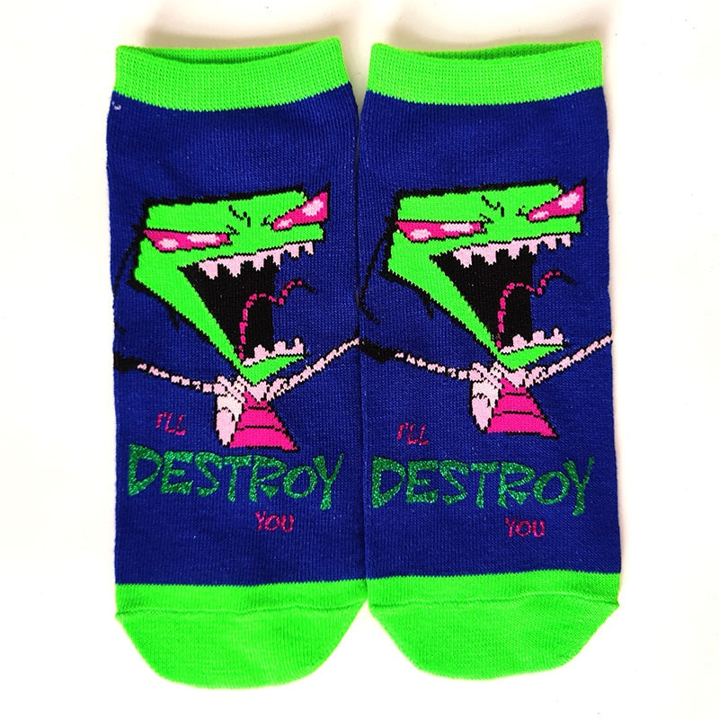 Funny Ankle Cartoon Socks