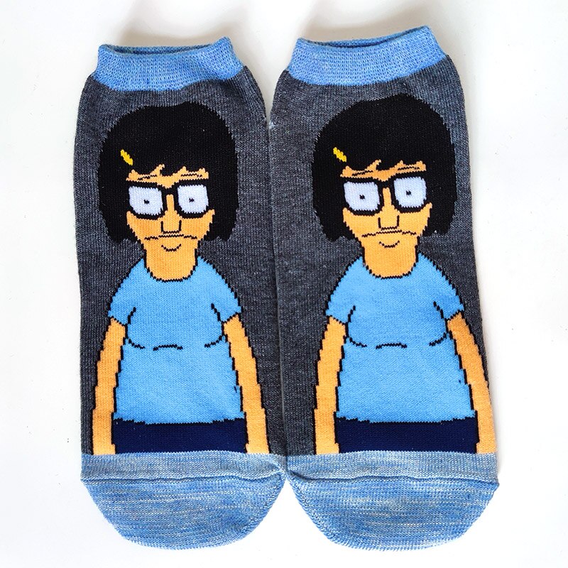 Funny Ankle Cartoon Socks